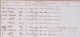 Detail of John  Hill's military service record