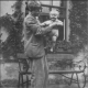 Dr Rowland Hill with Rowland Nicholas Hill